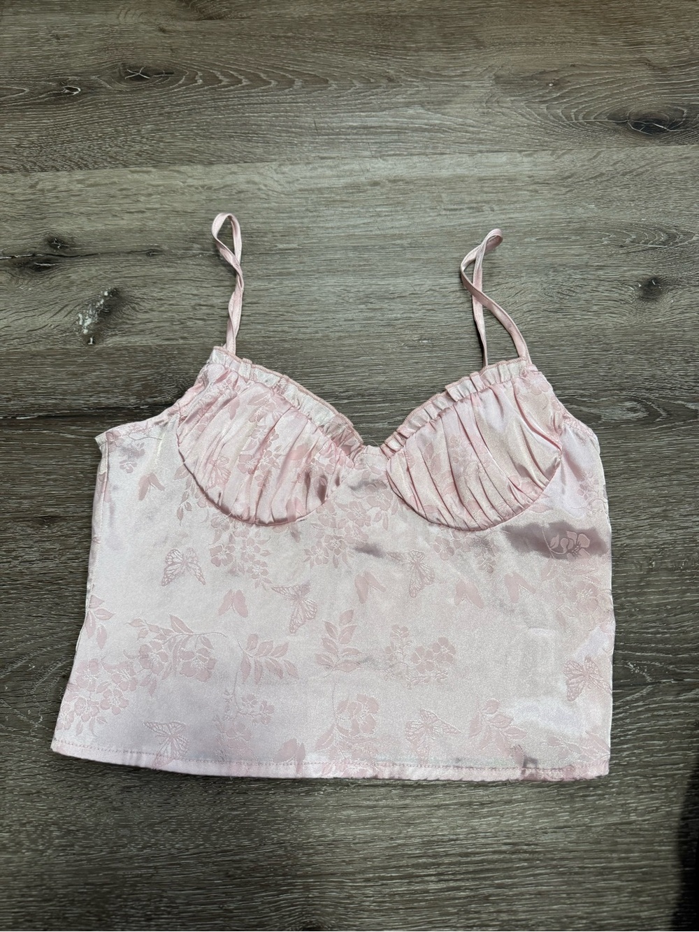 La hearts pink tank